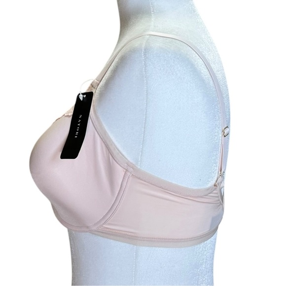Natori - Women’s Bra, Refined Contour Underwire Lace, Support - Light Pink 32DDD - Picture 8 of 14